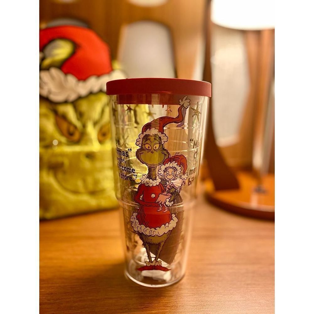 Universal Studios How The Grinch Stole Christmas Tumbler Cup